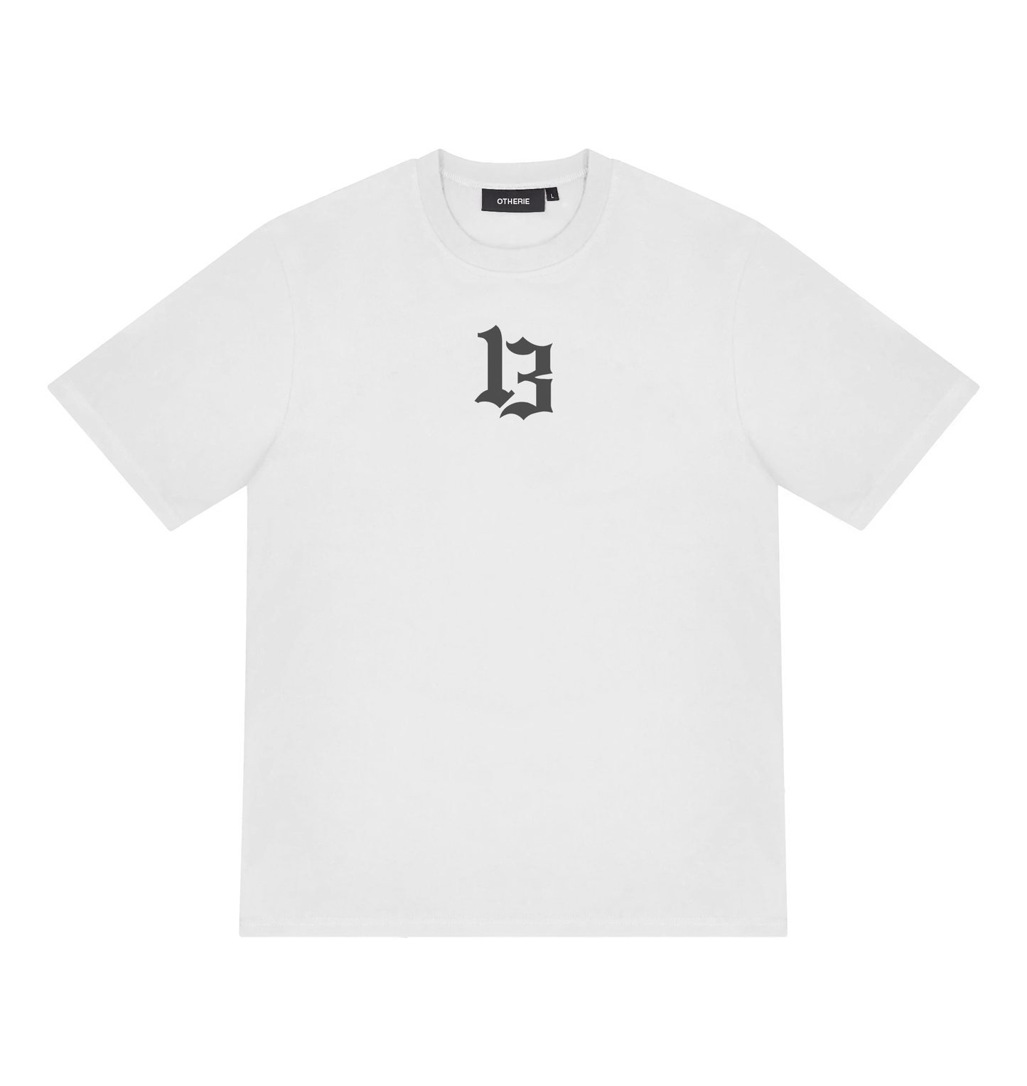 "Bad Luck" Tee in White