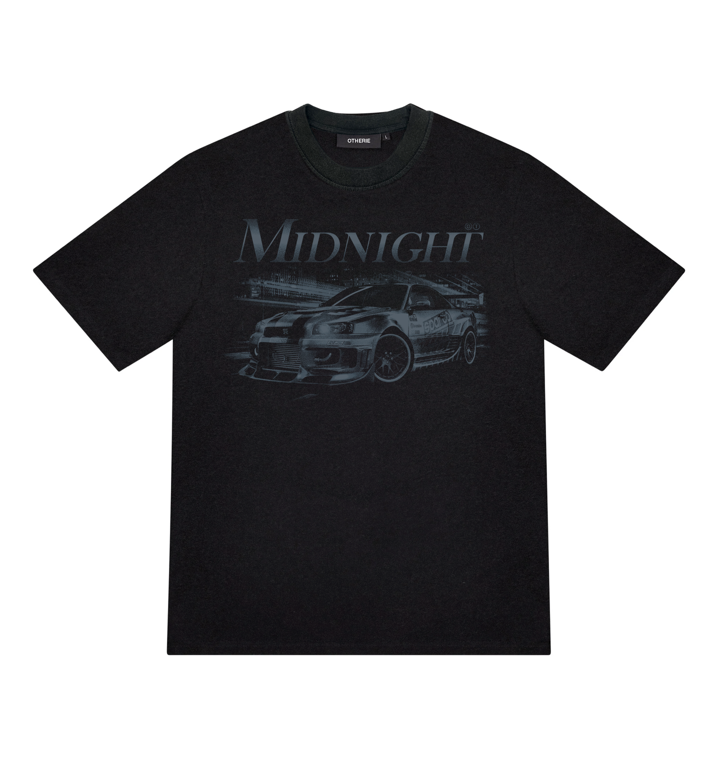 "Midnight" Vintage Oversized Tee