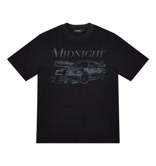 "Midnight" Vintage Oversized Tee