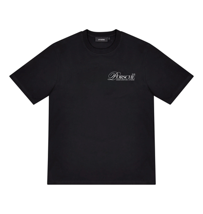 "Porsche" Tee in Black