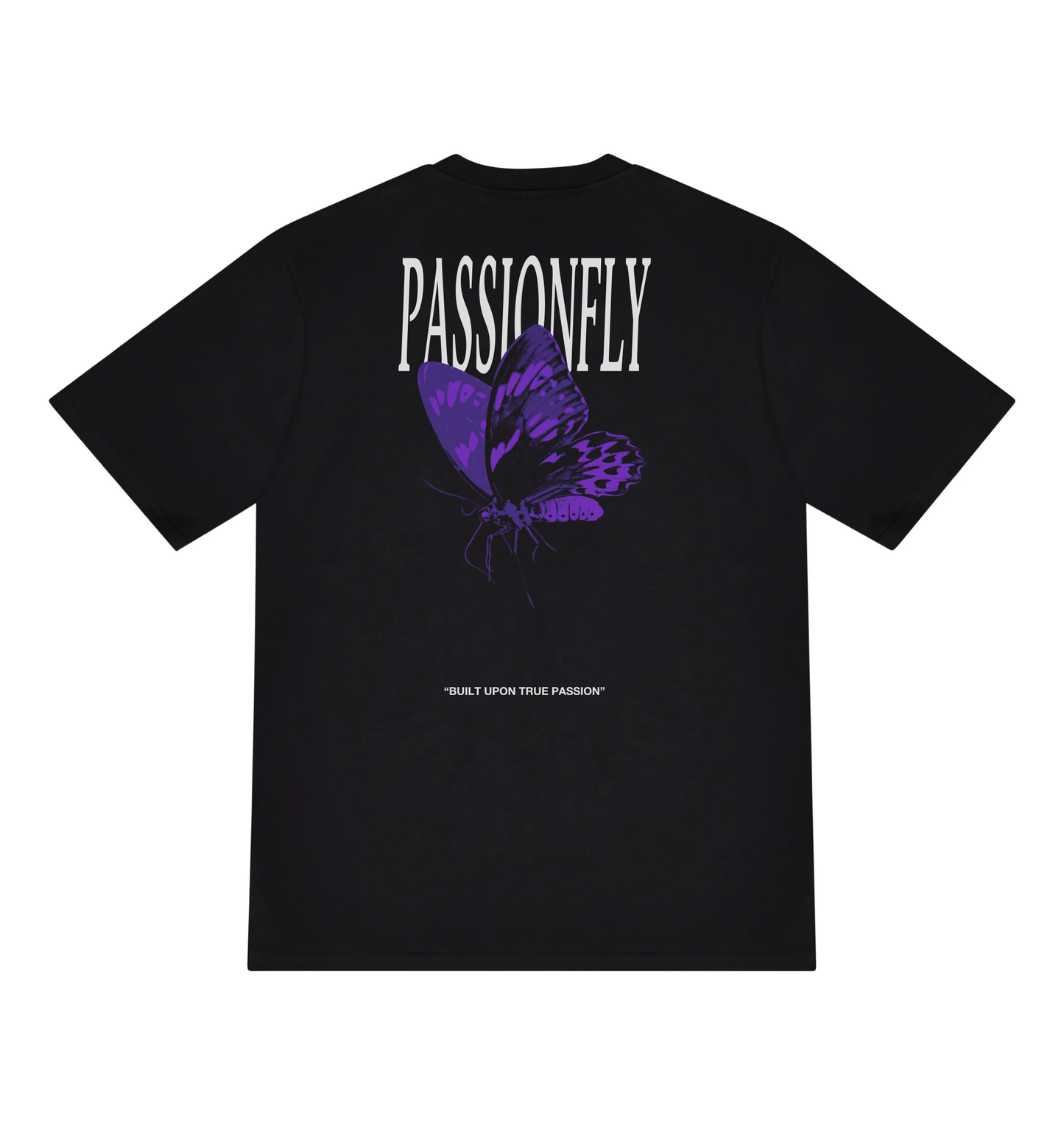 "Passionfly" Tee in Black